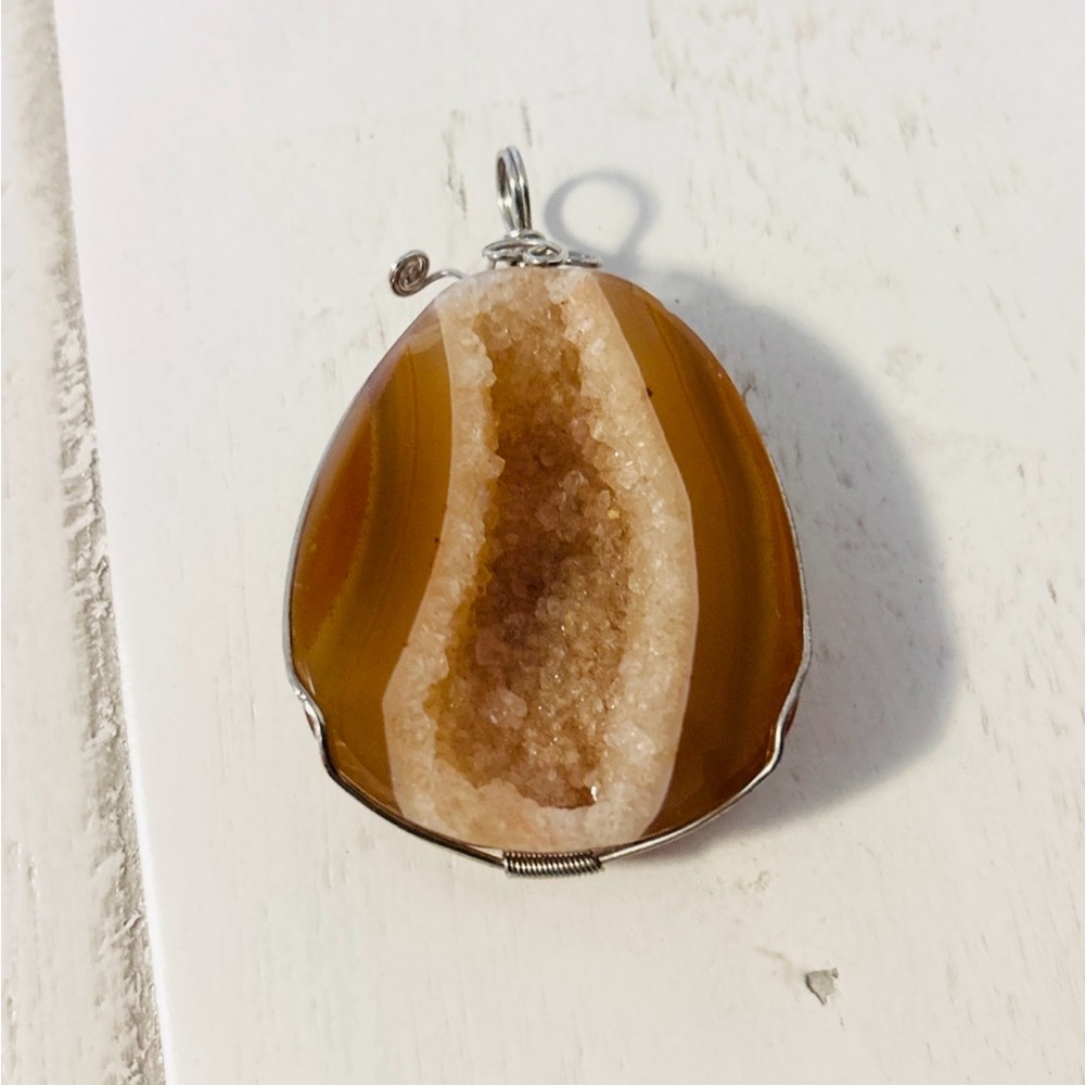 Brown Agate Pendant